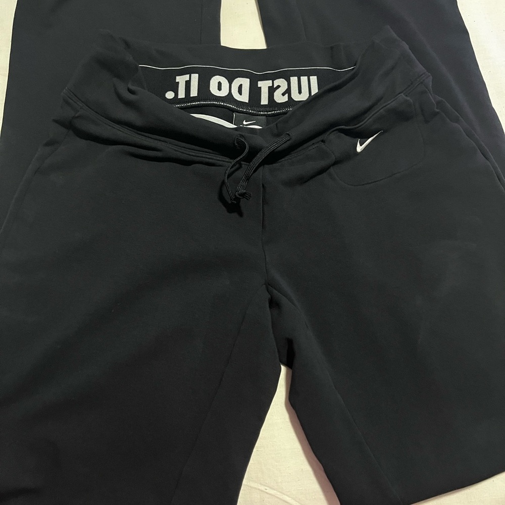 Nike Black Joggers with Drawstring Waistband